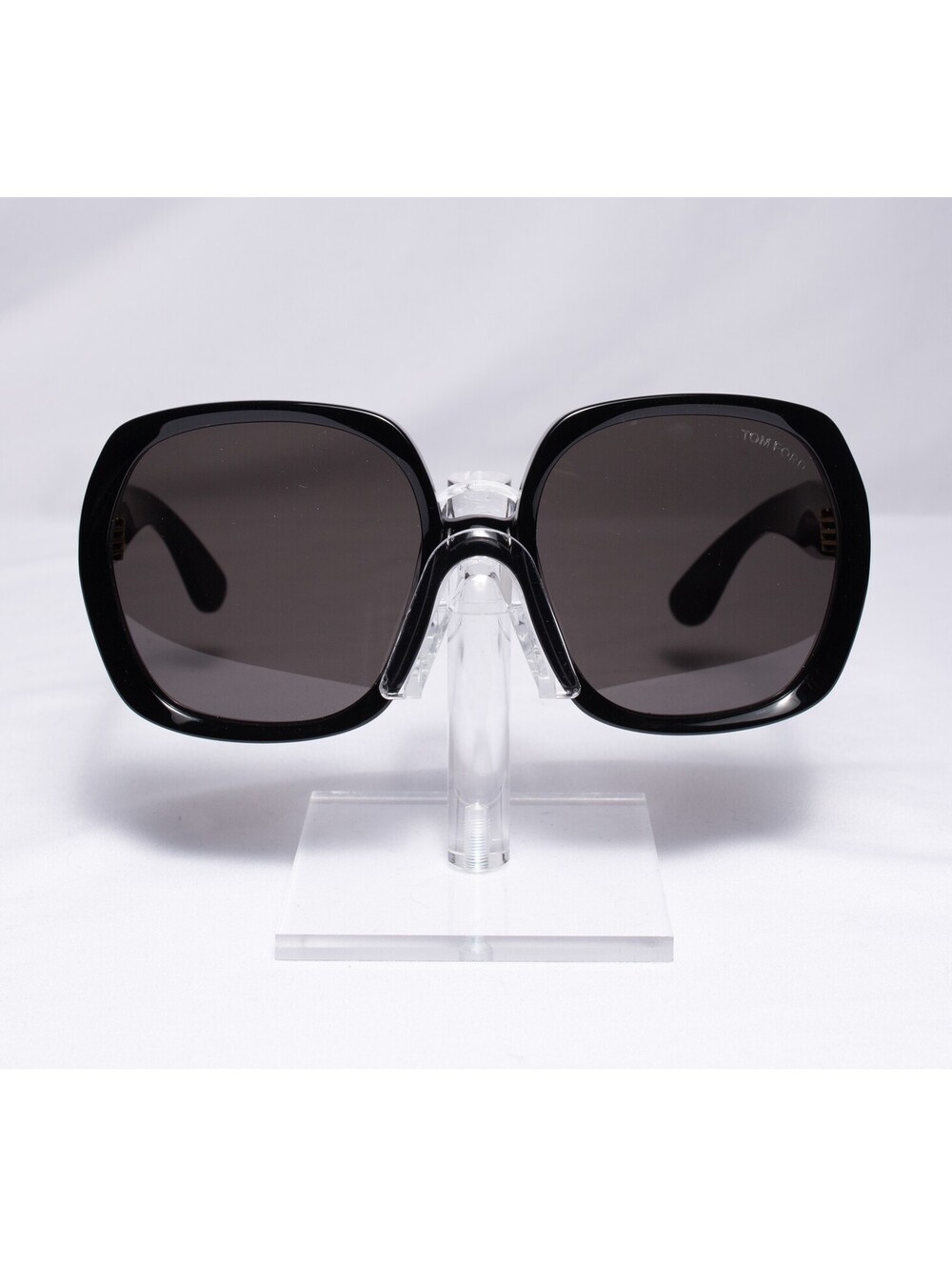 Tom Ford Oversized Rounded Black - Picture 2 of 4
